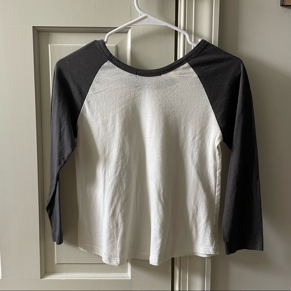 Brandy Melville Baseball Tee - Picture 5 of 6